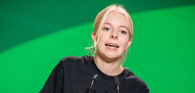 Jette Nietzard, Sprecherin der Grünen Jugend