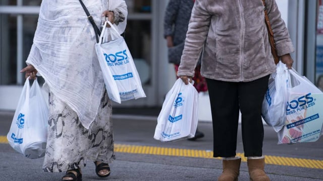 Ross Dress for Less is seeing a shift in consumer spending.