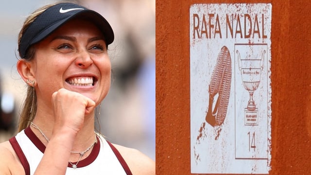 How Rafael Nadal's footprint inspired Paula Badosa in comeback win vs Naomi Osaka