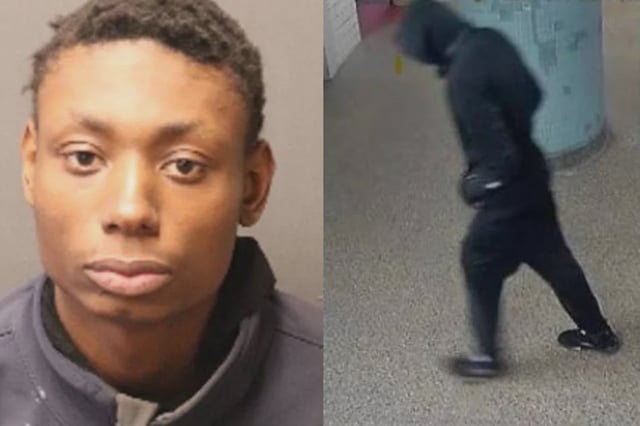 Police have released these images of the men they say badly beat an off-duty officer in the Bronx.