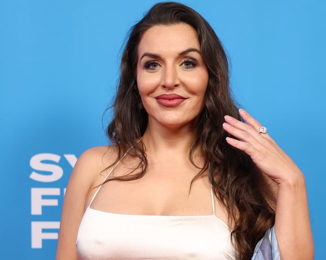 Actress Clare McCann attends the Sydney Film Festival 2024 at State Theatre on June 05, 2024, in Sydney, Australia.