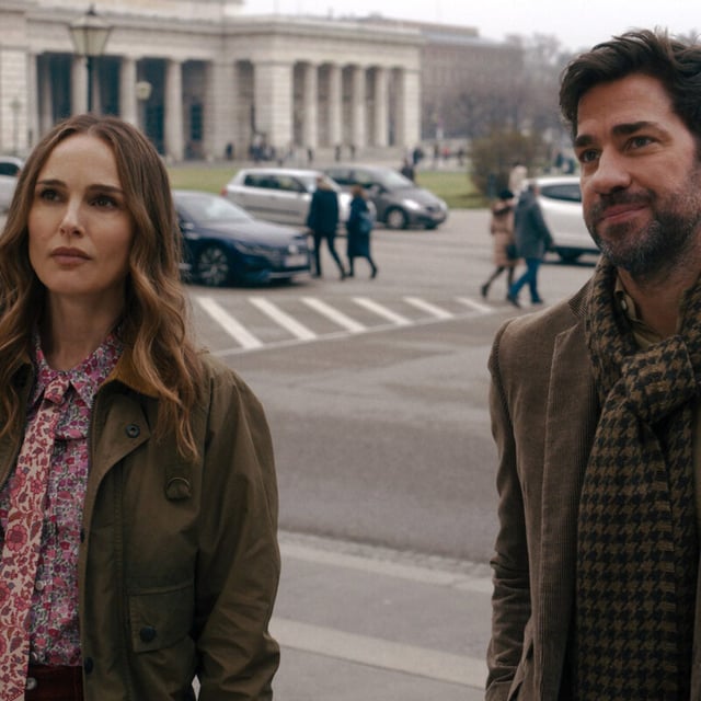 Natalie Portman and John Krasinski in "Fountain of Youth."