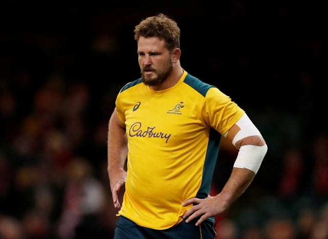 Rugby Union - Autumn International - Wales v Australia - Principality Stadium, Cardiff, Wales, Britain - November 20, 2021 Australia's James Slipper during the warm up before the match Action Images via Reuters/Andrew Boyers/File Photo