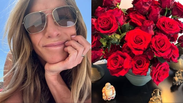 Jennifer Aniston shared a post on Instagram.