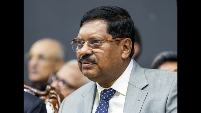 Mumbai: Chief Justice of India Bhushan Ramkrishna Gavai during the State Lawyers Conference organised by Bar Council of Maharashtra and Goa, in Mumbai, Sunday, May 18, 2025. (PTI)