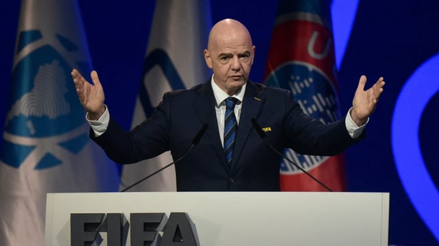 In der Kritik: FIFA-Boss Gianni Infantino
