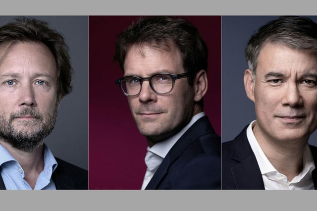 Les candidats à la présidence du Parti socialiste (PS), Boris Vallaud, président du groupe parlementaire du PS français, Nicolas Mayer-Rossignol, maire de Rouen, et Olivier Faure, premier secrétaire du Parti socialiste français de gauche (PS) et député, sont officiellement en lice pour devenir premier secrétaire du Parti socialiste lors du congrès prévu en juin prochain.
