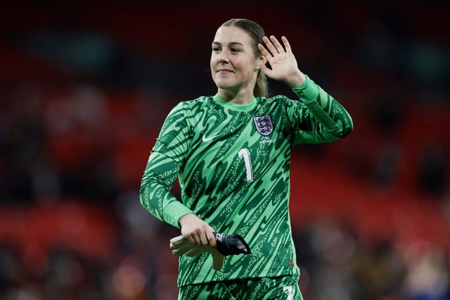 Soccer Football - International Friendly - Women - England v United States - Wembley Stadium, London, Britain - November 30, 2024 England's Mary Earps reacts after the match Action Images via Reuters/Peter Cziborra/File Photo