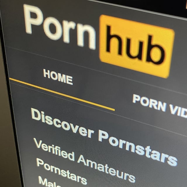 The Pornhub website is shown on a computer screen in Toronto on Wednesday, Dec. 16, 2020. THE CANADIAN PRESS