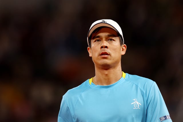 Tennis - French Open - Roland Garros, Paris, France - May 27, 2025 Mackenzie McDonald of the U.S. during his first round match against Serbia's Novak Djokovic REUTERS/Lisi Niesner