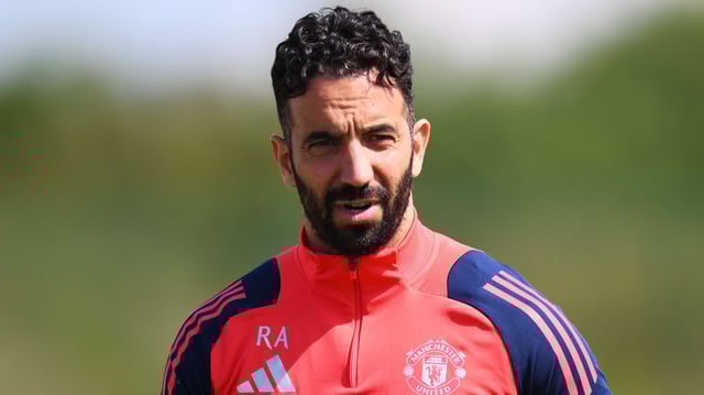Manchester United Training Session And Press Conference - UEFA Europa League Final 2025