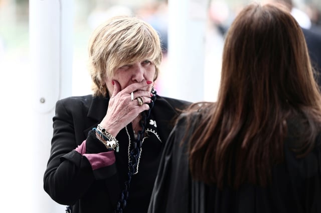 Michèle "Mimi" Marchand au palais de justice de Paris le 26 mai 2025