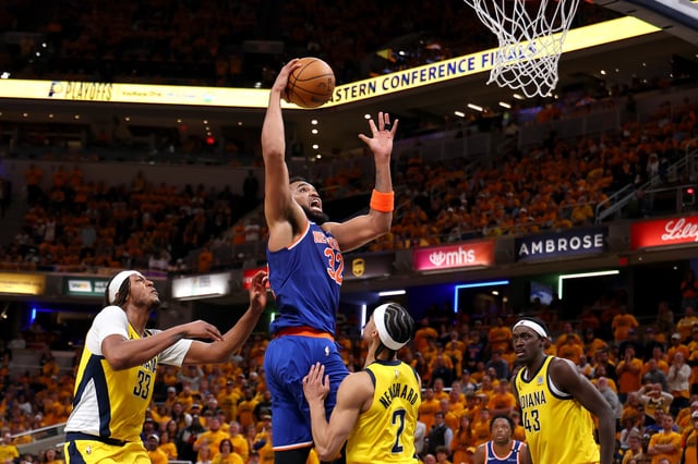 Is Karl-Anthony Towns poised for yet another big night vs. the Pacers in Game 4? Or will Indiana be able to keep New York&#39;s All-Star center in check, as it did in Game 2 and through three quarters of Game 3?