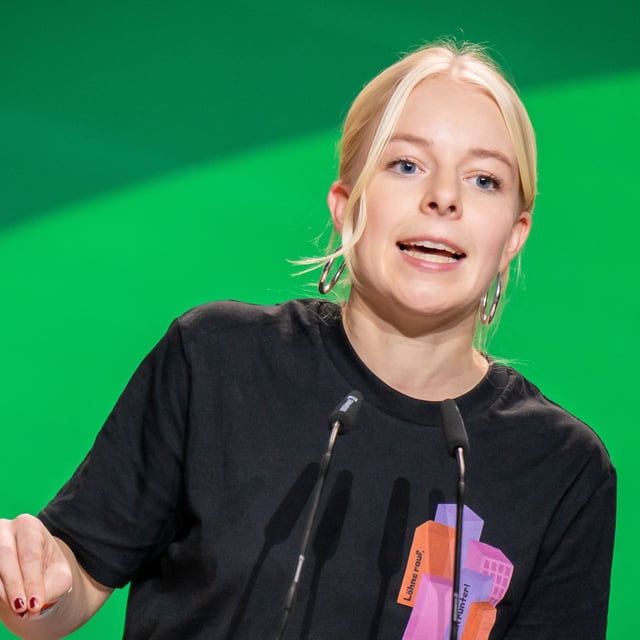 Steht in der eigenen Partei immer mehr unter Beschuss: Jette Nietzard, Sprecherin der Grünen Jugend.