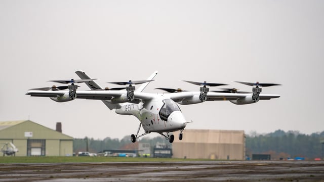 The aircraft has a range of 100 miles