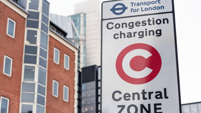 The increase in the congestion charge would apply from the start of next year