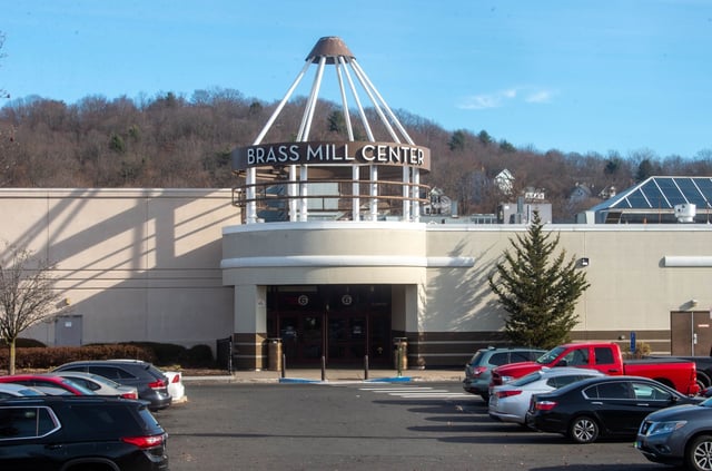 The Brass Mill Center in Waterbury on Wednesday, Dec. 4, 2024. (Aaron Flaum/ Hartford Courant)