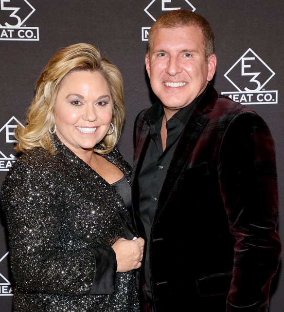Julie Chrisley and Todd Chrisley on Nov. 20, 2019 in Nashville, TN.