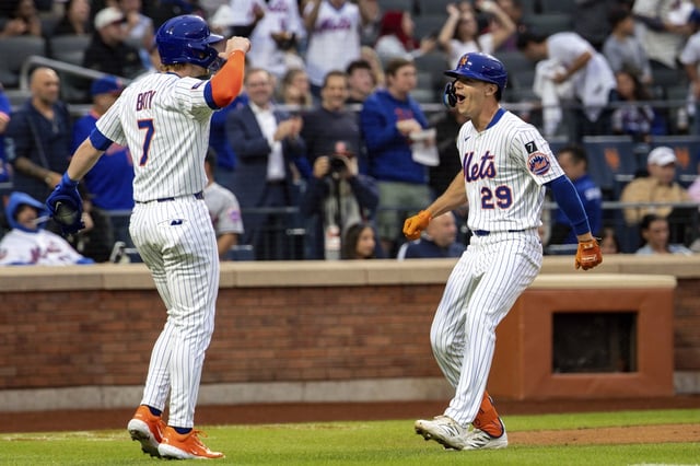 Mets&#39; Jared Young homered on Tuesday nights win over the White Sox.