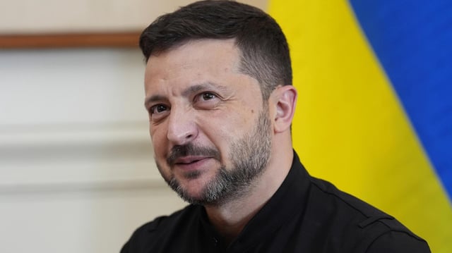 Der ukrainische Präsident Wolodymyr Selenskyj