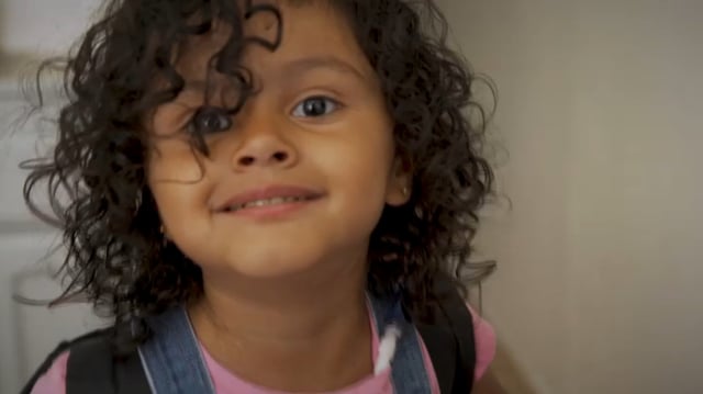 An undated image of 4-year-old Sofia, a young girl who was diagnosed with short bowel syndrome and was ordered to self-deport to Mexico.