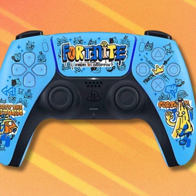 The 'Fortnite'-branded DualSense controller is perfect for fans. 