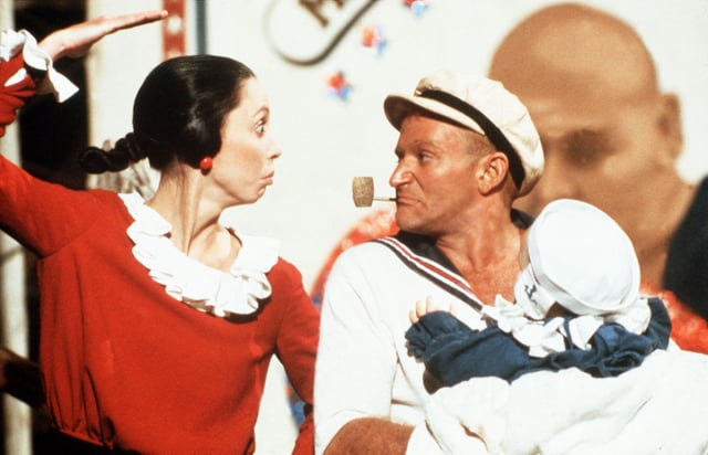 Robin Williams, Shelley Duvall Popeye - 1980