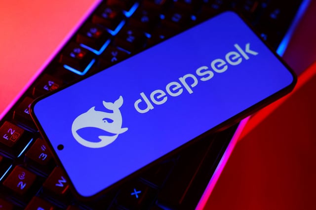 The Deepseek logo is seen in this illustration taken on January 29, 2025. REUTERS/Dado Ruvic/Illustration/ File Photo