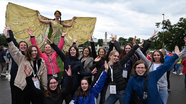 Gäste aus ganz Deutschland beim Turnfest 2025 Leipzig