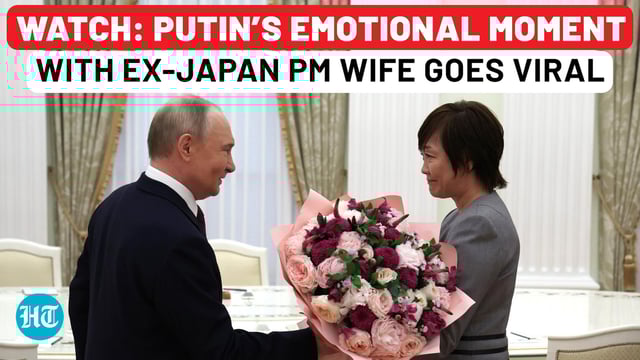Akie Abe, widow of late Japanese PM Shinzo Abe, met Russian President Vladimir Putin at the Kremlin in Moscow. Putin offered heartfelt condolences, praising Shinzo Abe’s legacy in strengthening Russia-Japan ties. 