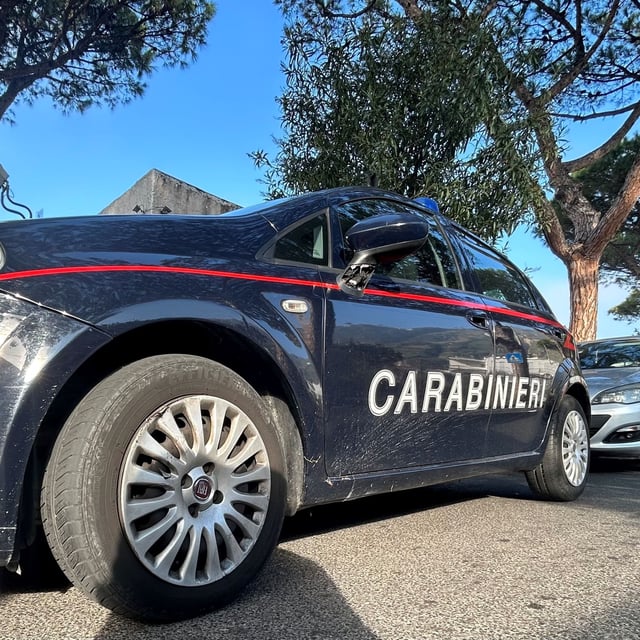 Ein Auto der italienischen Carabinieri