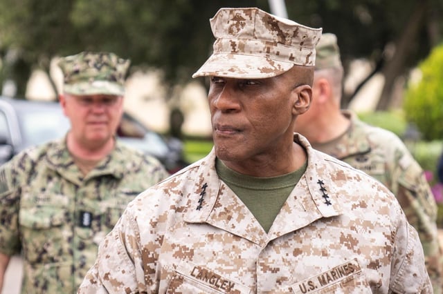 Gen. Michael Langley of the Marine Corps and head of the U.S. Africa Command said Al-Qaida in the Islamic Maghreb (AQIM), a terrorist organization based in northern Africa, and Jama&#39;at Nasr al-Islam wal Muslimin (JNIM), a Mali-based group, have expanded in Africa and could be looking to do the same in the United States. (AP FILE)