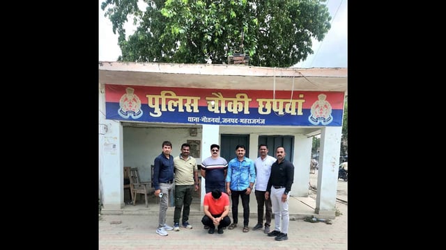 Acting on a tip-off, Crime Branch Unit 4, Anti-Gunda Squad and cyber cell of Pimpri-Chinchwad police arrested Chavan from Sonauli in Uttar Pradesh on Friday morning. (HT)