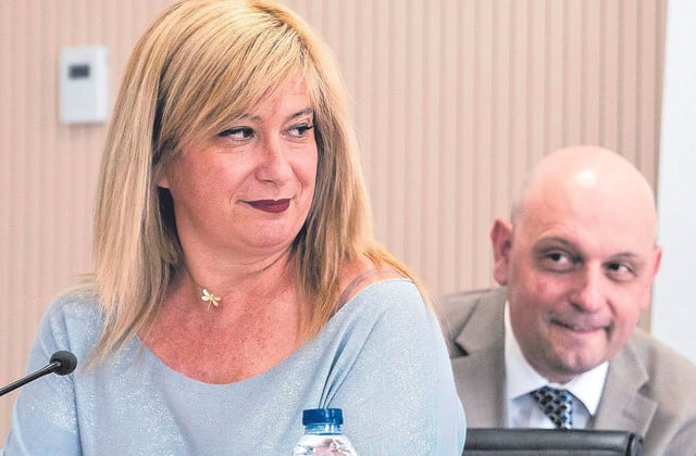 Leire Díez, en mayo de 2022, cuando era Directora de Filatelia de Correos.