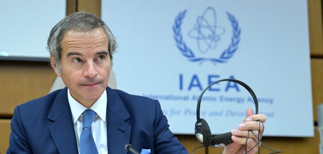 Der Generaldirektor der Internationalen Atomenergiebehörde (IAEA): Rafael Mariano Grossi