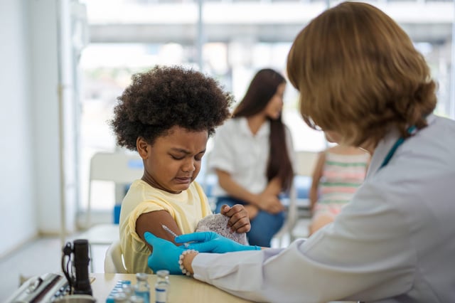Not all children are eligible for the new Moderna COVID shots.