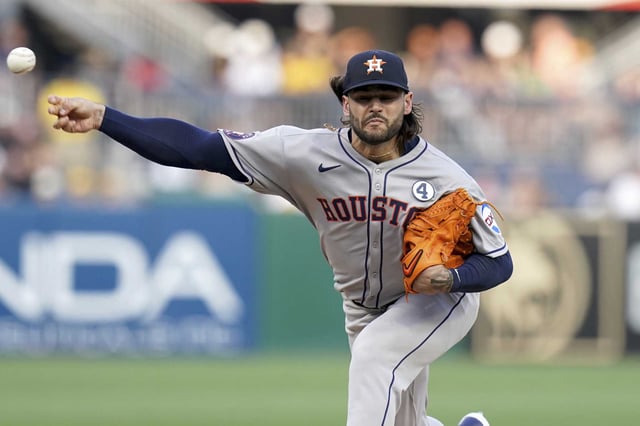 Lance McCullers Jr. worked six shutout innings to win a pitchers&#39; duel with Pirates phenom Paul Skenes on Tuesday in Pittsburgh.