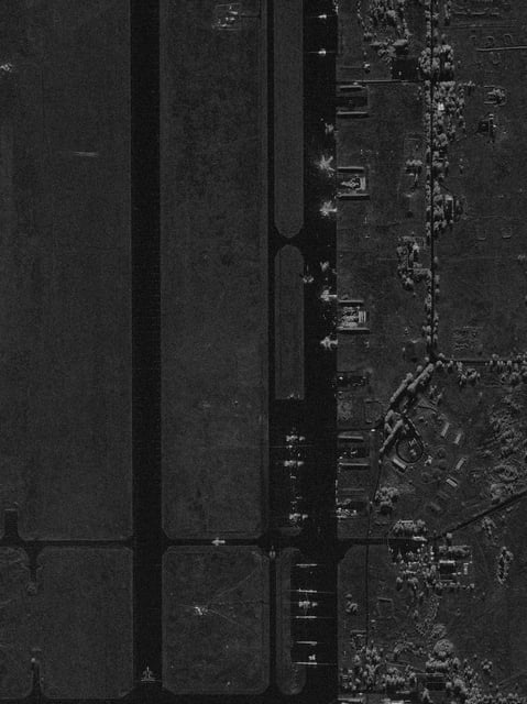 Satellite image of the Belaya airfield, after a Ukrainian drone attack targeting Russian military airfields, amid Russia's ongoing invasion of Ukraine, in Irkutsk region, Russia, June 2, 2025.  Capella Space/Handout via REUTERS