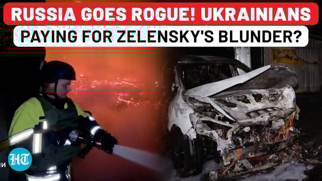 Russia Rains Drones on Kyiv