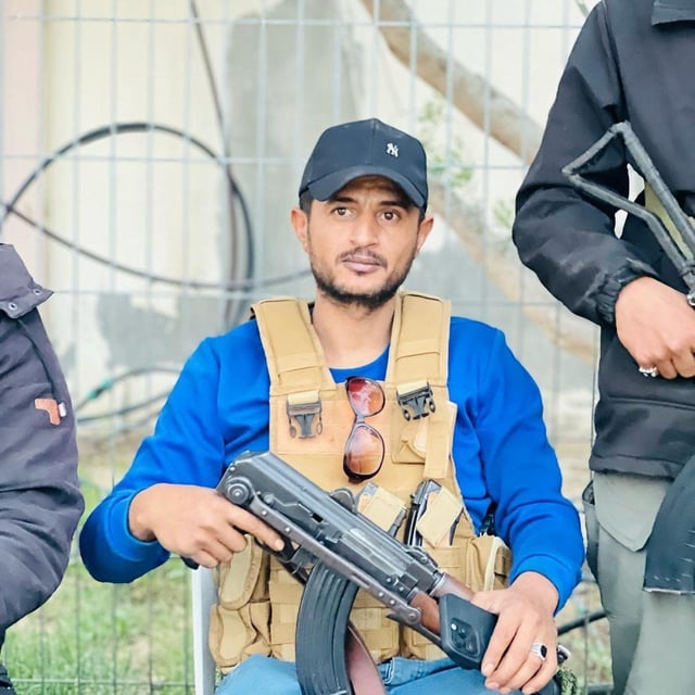 Yasser Abu Shabab, head of the so-called Popular Forces (Photo: Facebook)