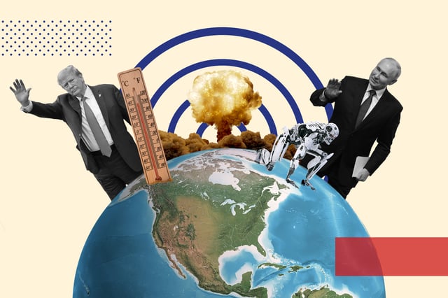 World in 2024 graphic