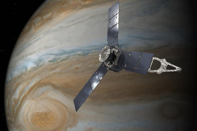 NASA's Juno spacecraft has made a close approach with Jupiter's notoriously volcanic moon Io, providing the closest look at the object in decades.