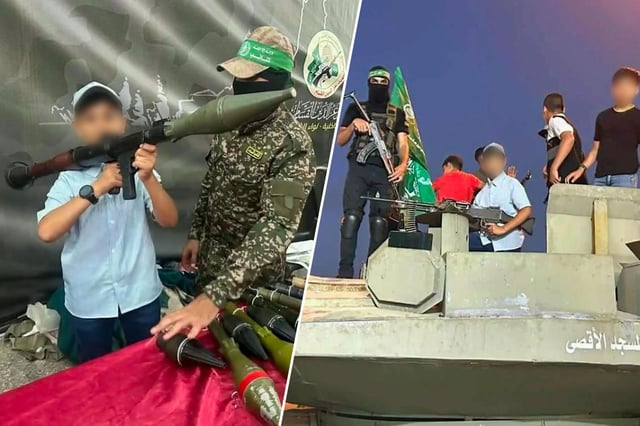 The Israel Defense Forces say they have found documents showing how Hamas and Islamic Jihad terror groups train and indoctrinate children into becoming soldiers to fight Israel.
