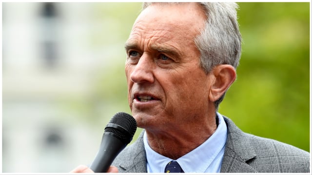 FILE – Attorney Robert F. Kennedy Jr. speaks at the New York State Capitol, May 14, 2019, in Albany, N.Y. Kennedy Jr., an anti-vaccine activist and scion of one of the country’s most famous political families, is running for president. Kennedy, a Democrat, filed a statement of candidacy Wednesday, April 6, 2023, with the Federal Election Commission.