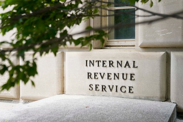 The Internal Revenue Service building in Washington.