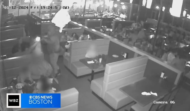 A shooting at a hibachi restaurant in Brockton.