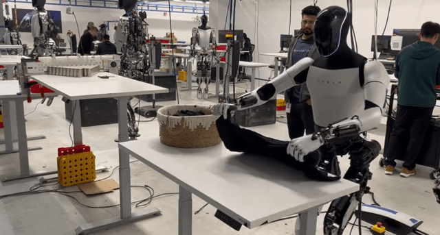 Elon Musk has shared a video of Tesla's upcoming robot, Optimus, folding a shirt seemingly better, not faster, than the average human.
