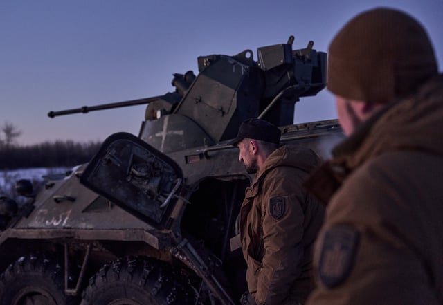 Ukrainian soldiers