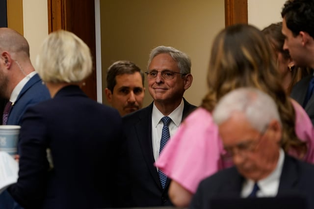 U.S. Attorney General Merrick Garland said the Justice Department would commit extra resources to fighting crime in Washington, D.C.