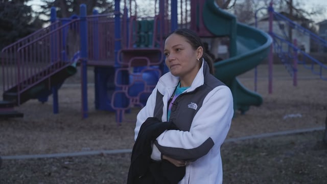Marianes Rojas, a Venezuelan migrant with Parkinson's disease, says she was unable to get proper medication for the nervous system disorder back home due to persistent drug shortages and lack of funds. 